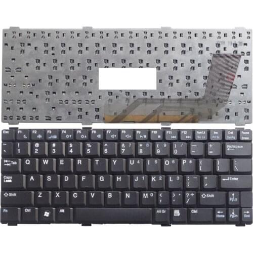 US Black New English Replace laptop keyboard For DELL For VOSTRO 1200 V1200 PP16S