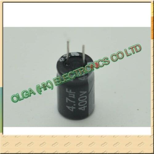 Original Taiwan made lung capacity 400 v4 7 uf UF400V specification 4 7:10 * 16