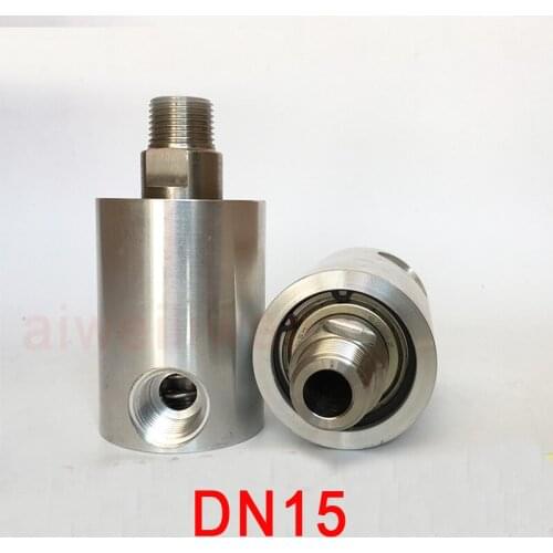 DN15 1/2 High pressure car washer swivel joint 20mpa stainless steel tower crane universal joint SUS 304 rotating joint union