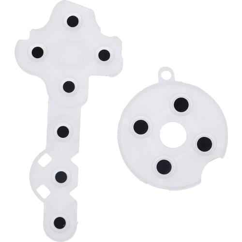 Controller Conductive Rubber Pad Contact Pad For Microsoft For Xbox 360 Replacement Parts Handle Adhesive Soft Buttons Console
