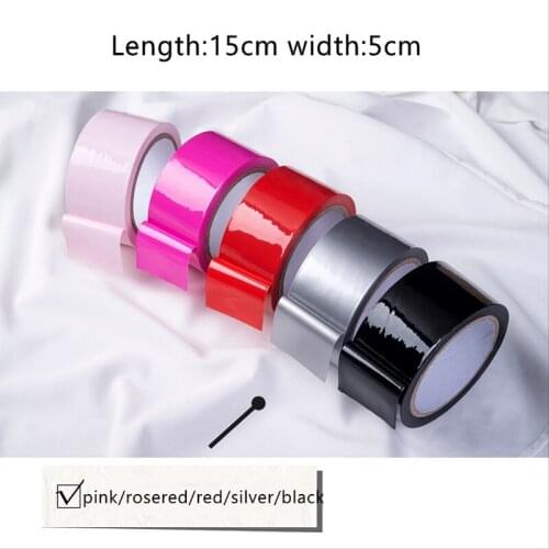 Static Bondage Tape Anti-stick hair Restraints Sex Flirting Toys For Couples Role Play Adult Fun Games Erotic Toy Bdsm Bondage