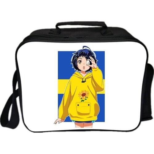 Wonder Egg Priority Lunch Bag School Lunch Box Students Anime Ohto Ai Cosplay Boy Girl Brings Meal Box Kids Back To School Gift