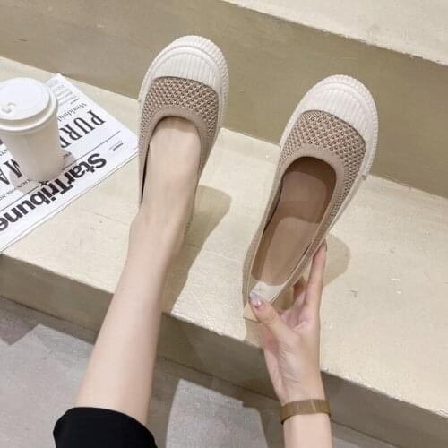 Shallow Mouth Casual Woman Shoe Slip-on Round Toe Female Footwear Loafers with Fur Soft New Slip on Summer Moccasin Dress Leisur