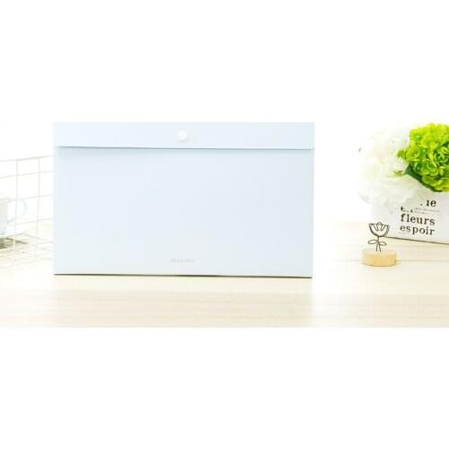 1pcs (Le Su) 72455 accordion bag student A4 specification brief classification paper folder test paper folder