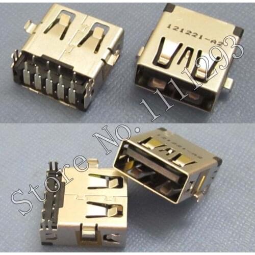 10pcs/lot 3.0 USB Jack Socket Connector for HP EliteBook 720 740 750 820 840 850 G1 G2 Zbook 14 G2 etc Laptop USB3.0 Port