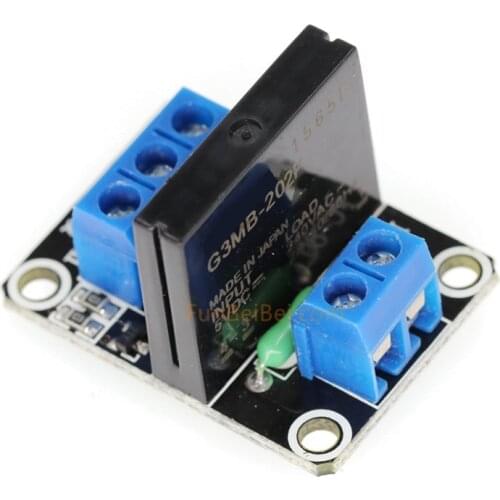 5V 1 Channel OMRON SSR High Level Solid State Relay Module 250V 2A For Arduino