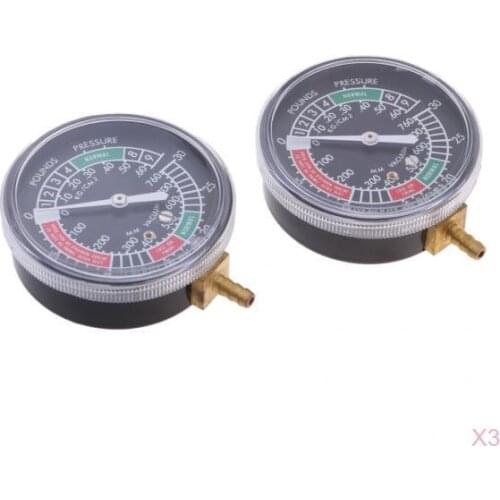 6Pcs Fuel Vacuum Carburetor Synchronizer Set Kit For Motorcycle