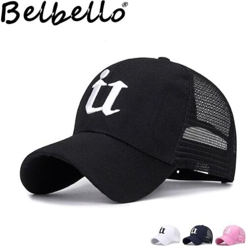 Belbello Summer U Letter Mens womens Leisure Trendy Youth baseball cap Fashionable sunshade cap Comfortable breathable hat