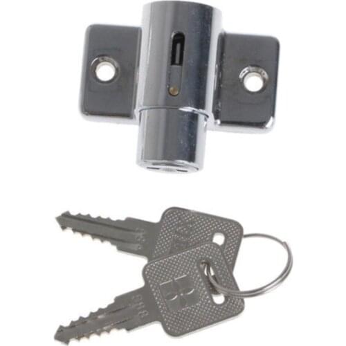 Zinc Sliding Window Patio Screw Door Locking Pin Push Child Safety Lock Anti-theft