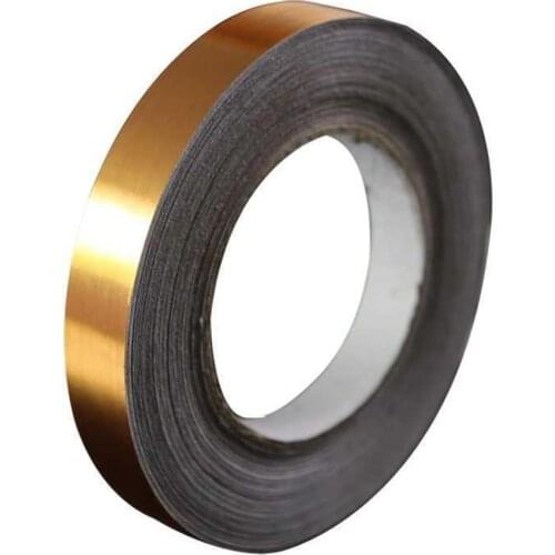 Ceramic Tile Mildewproof Gap Tape Tile Gap Sealing Tape Waterproof Foil Strip Silver Golden Rims VC