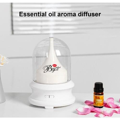 Colorful Ambient Light Sturdy Effective Car Humidifier Oil Diffuser for Desktop