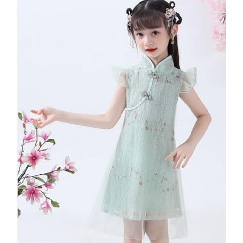 Girls for Summer Dress Princess Fashion Sweet Sleeveless Dresses Childrens Clothing Clothes for Girls Age 8 Years Vintage Dress