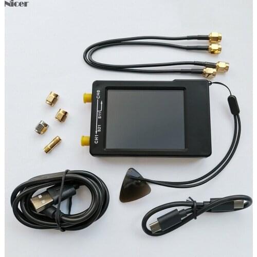 NEW NanoVNA-H 50KHz~1.5GHz VNA 2.8inch LCDHF VHF UHF UV Vector Network Analyzer Antenna Analyzer 50MAh Battery Antenna Analyzer