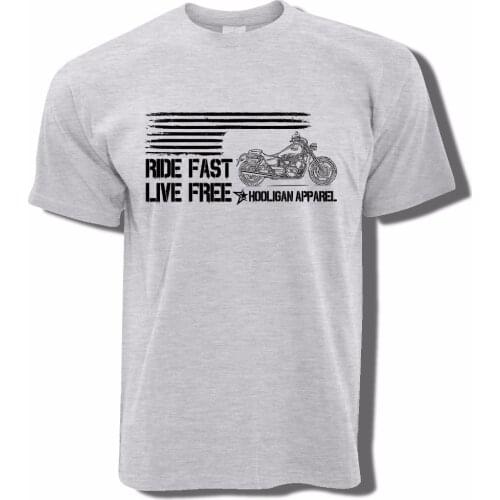 2019 New Fashion Brand Clothing Tee hip pop funny T-shirt summer homme Thunderbird 2016 Inspired Motorcycle Arter T shirt