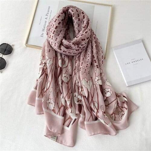 Luxury Print 180*90cm Warm Cotton Pashmina Scarf Hijab Women Autumn Winter Neckerchief Female Headscarves Shawl Wrap Bufanda