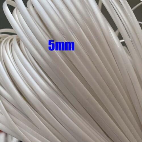 10 Meters 5mm Width PE Flat Synthetic Rattan Material Handmade Weaving Crafts Home Knit Repair Chair Table Sofa Basket