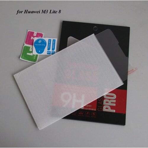 HD Clear Tempered Glass For Huawei Mediapad M3 Lite 8 Screen Protectors Film With Retail Box 50PCS/Lot