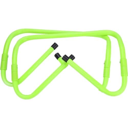 Height Adjustable 15/30cm Football Soccer Speed Agility Hurdle Training Equipment Plastic Construction Lightweight And Tough