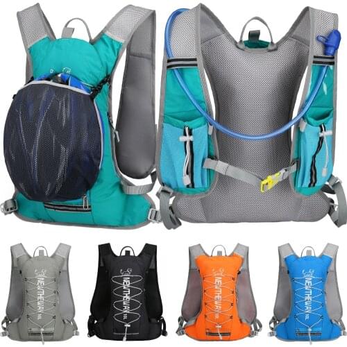 10L Outdoor Sport Cycling Run Camping Water Bag Storage Hydration Backpack UltraLight Hiking Bike Riding Pack Bladder Knapsack