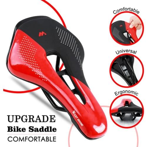 MTB Bike Saddles Multiple Styles Road Bike Racing Saddle Breathable Comfortable Seat Cushion Seat Cover Cycling Equipments