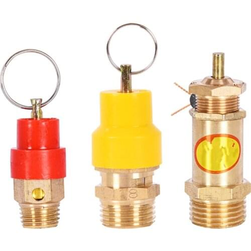 Hot Air Compressor 2 Points Safety Valve Pressure Valve Exhaust Valve Foam Machine Water Supply Pressure Relief Valve 8kg