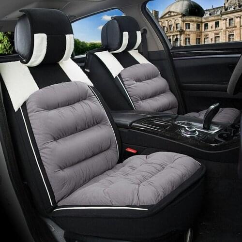 Universal Car seat cover plush for MAZDA 3 CX5 Mazda 6 CX7 323 626 M2 car seat cushion protector auto Accessories car styling