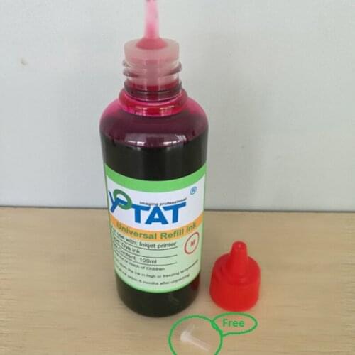 YOTAT 100ml Universal Compatible Refill Dye Ink kit Replacement For HP for Canon for Brother for Epson for Lexmark Printer