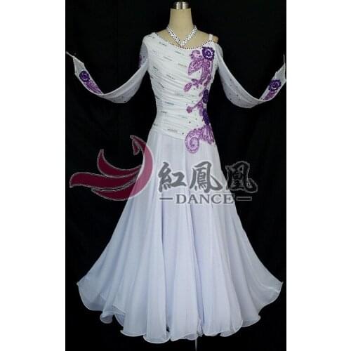 High-end International Standard Ballroom Smooth Dance Competition Dress, /Ballroom Standard Tango Waltz Dance Dress