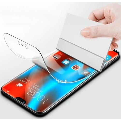 9D Full Cover Soft Nano Screen Protector for Xiaomi Mi Note Max 2 3 Mix 2 3 2S TPU Protective Hydrogel Film Guard Gel Not Glass