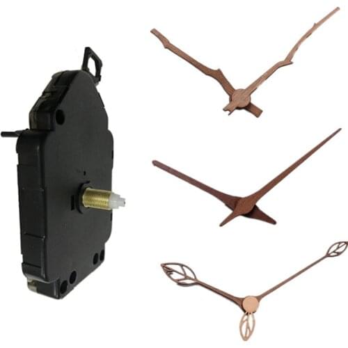 10sets Wooden Hands Wall Clock Mechanism Replacement Quartz Clock Pendulum Movement Large Clock Hands Clockwork Accessories Part