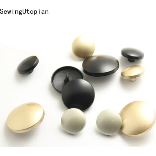 10PCS Metal Button Zinc Alloy Handle Button for Jacket Jacket Windbreaker Button Fastener Overcoat Sewing Accessory Diy Buttons