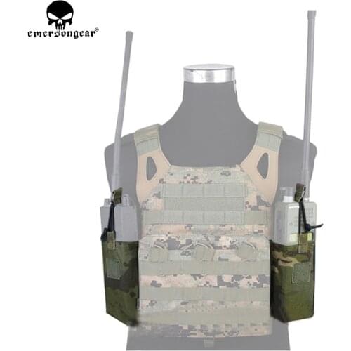 2020 Tactical MBITR Radio Pouch And M4 5.56 Magazine Pouch Combo Set With Hook & Loop For Military Hunting Shooting Paintball