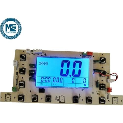 5 inch display for YIJIAN IUBU Treadmill Upper Control Board screen treadmill LED display circuit board