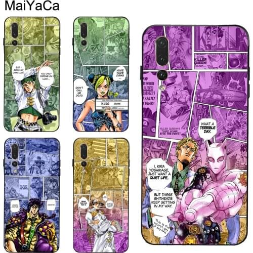 Anime Jojos Bizarre Adventure Case For Huawei P30 Pro P20 P40 Mate 20 Lite P Smart 2019 Nova 5T Honor 8A 8X 9X 10i 20