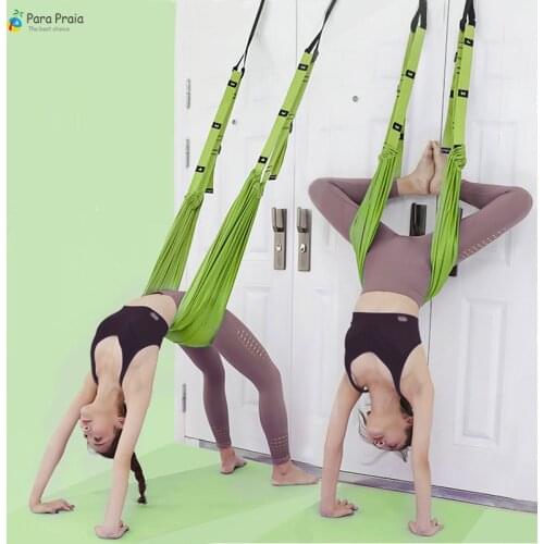 Para Praia Flexibility Stretching Yoga Belt Hammock Swing Dance Gymnastics Training Unmissable Fitness Equipment Home Gym