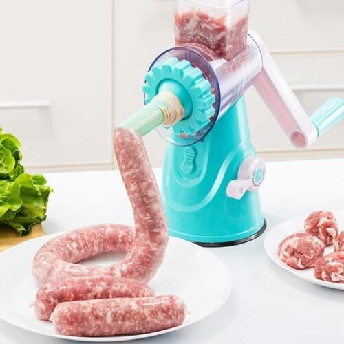 Enema Machine Food Processor Kitchen Tool Manual Meat Grinders Vegetable Slicer Cutter Chopper Hand Crank Food Processors