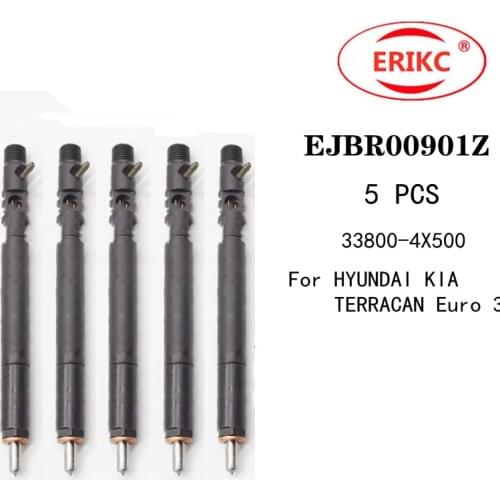 ERIKC 5PCS EJBR00901Z Spare Parts Common Rail Injection EJBR 009 01Z FOR for HYUNDAI KIA Injector
