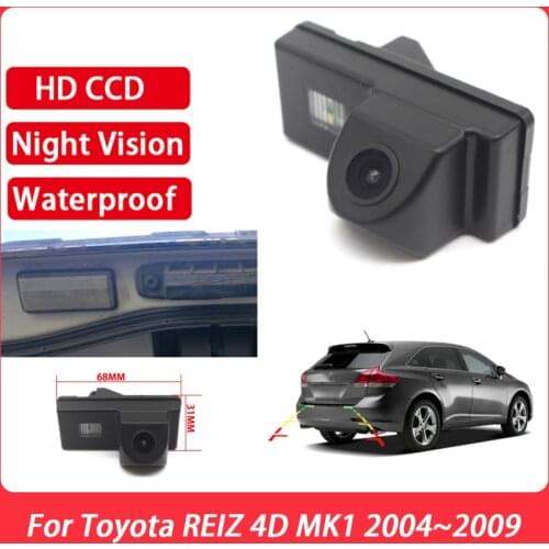 170 Degree HD 720P Special Vehicle Rear View Camera high quality RCA For Toyota REIZ 4D MK1 2004 2005 2006 2007 2008 2009