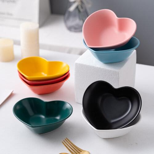 5 Inch New Ceramic Salad Plate,Dessert Plate,Stainless Steel Salad Fork and Spoon,Snack Plate,200ml