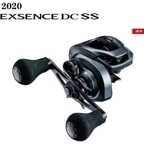 2020 NEW SHIMANO EXSENCE DC SS Baitcasting Fishing Reels HG XG Left or Right Hand MICROMODULE Gear Saltwater Wheels