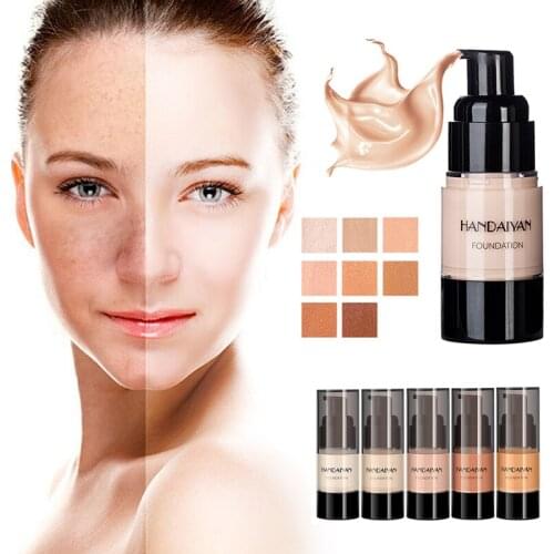 Foundation Base Concealer Waterproof Oil Control Brighten Skin Matte Professional Foundation Cream Beauty Makeup Cosmetic