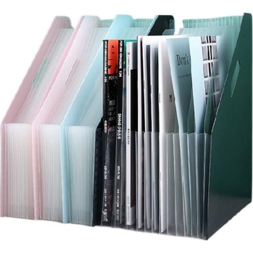 New A4 information book exam paper folder finish insertion transparent multi-layers file book classification collection