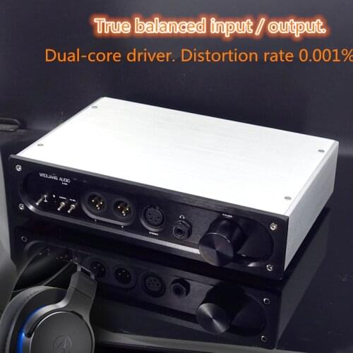 WEILIANG AUDIO E600 fully balanced dual core low distortion headphone amplifier Three versions choose