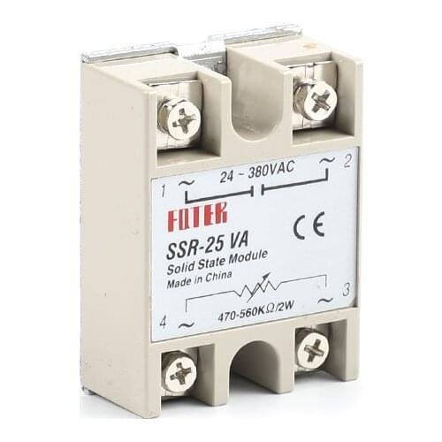 SSR relay 25VA Resistance Regulator single phase solid state relay SSR-25VA
