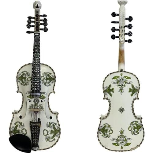 Deluxe fancy Norwegian fiddle 4/4 violin (4*4) of profession concert #10047