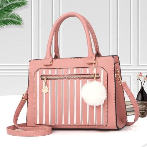 MONNET CAUTHY Summer New Bags for Women Elegant Fashion PU Zipper Handbags Stripe Black Green Khaki Crossbody Bag 2021 Totes