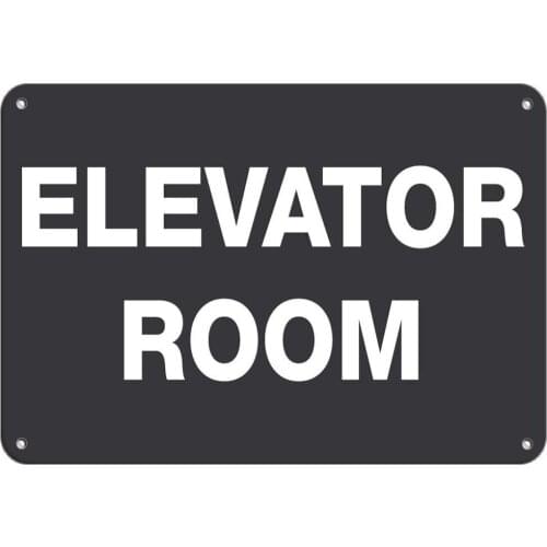 Elevator Room Tactile Business Elevator Poster Funny Art Decor Vintage Aluminum Retro Metal Tin Sign