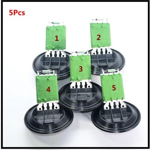 1-5 Pcs A/C Fan Control Heating blowers Engine resistance For Polo Voyage A1 A2 For seat ibiza 6RD959263 6Q0959263A