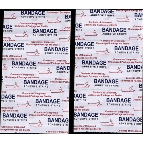 Waterproof Band Aid Butterfly Adhesive Wound Closure Band Aid Emergency Kit Adhesive Bandages