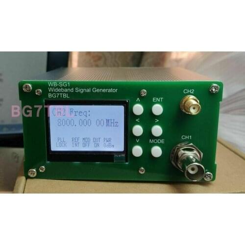 WB-SG1 1Hz-8GHz wideband Signal Source Signal Generator W/ OOK modulation OCXO